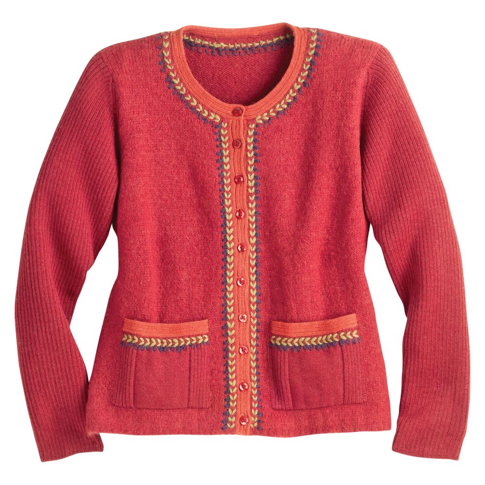 Whipstitch Peruvian Alpaca Cardigan