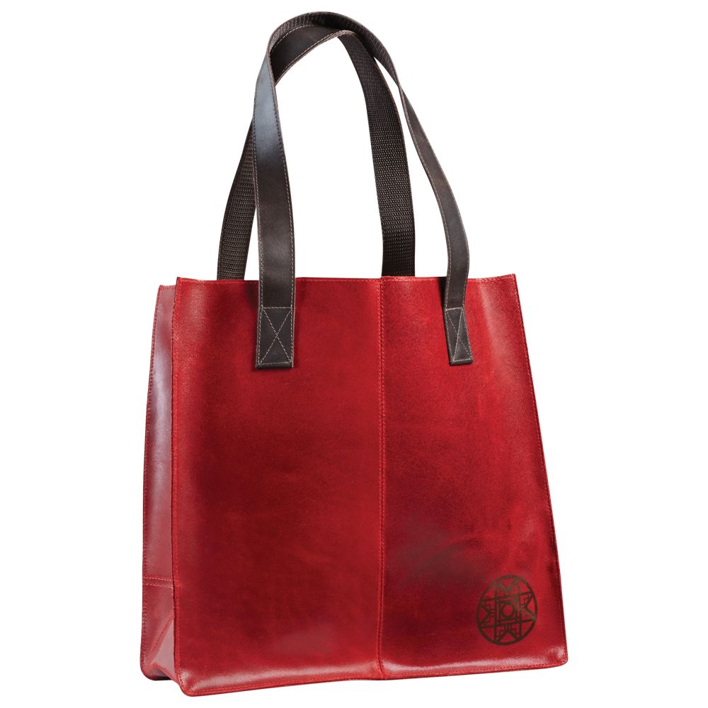 Colombian Leather Star Tote