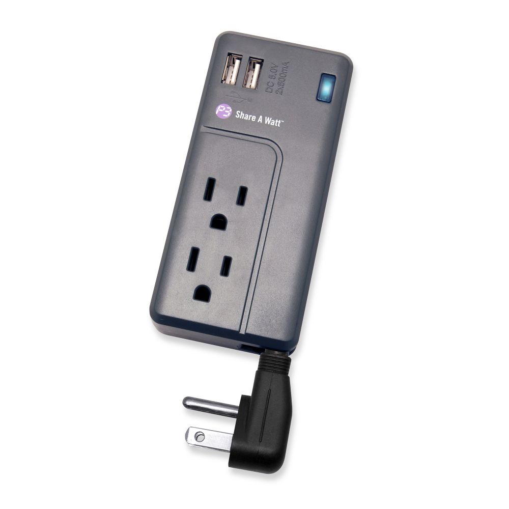 Share-A-Watt Travel Power Adapter