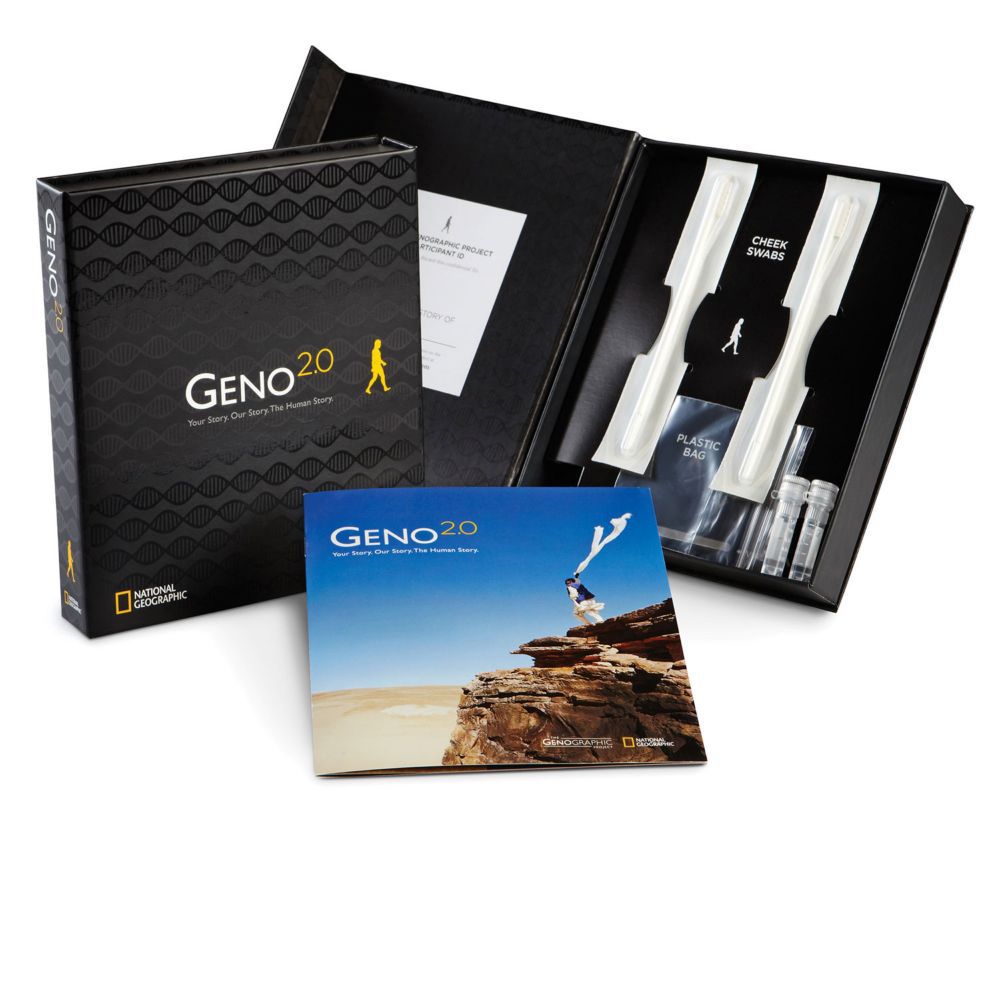 Geno 2.0 - Genographic Project Participation and DNA Ancestry Kit, Europe & Australia Delivery