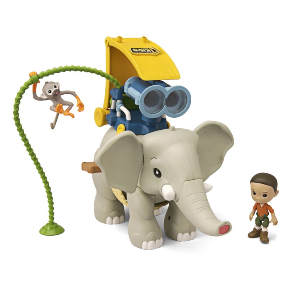National Geographic Wild Rides Elephant Adventure Set