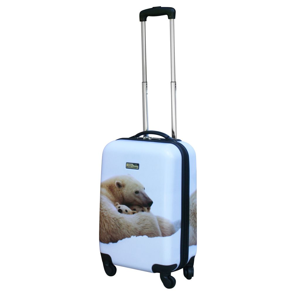 National Geographic Explorer 28-inch Polar Bear Hardside Luggage