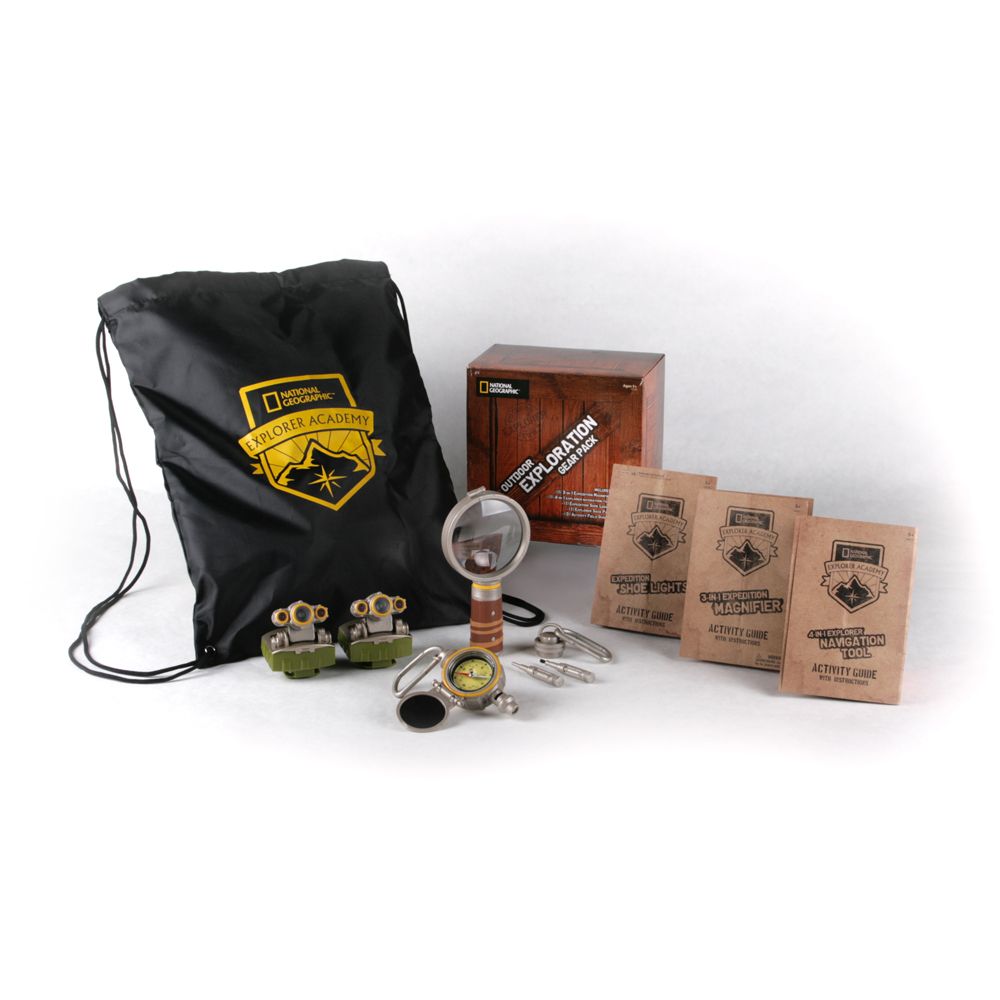 National Geographic Young Explorer's Outdoor Exploration Gear Pack