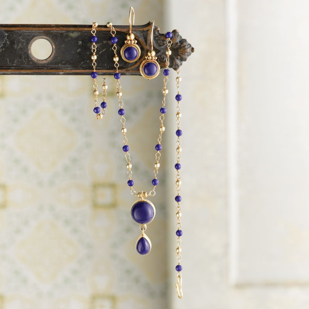 Indian Lapis Lazuli Necklace