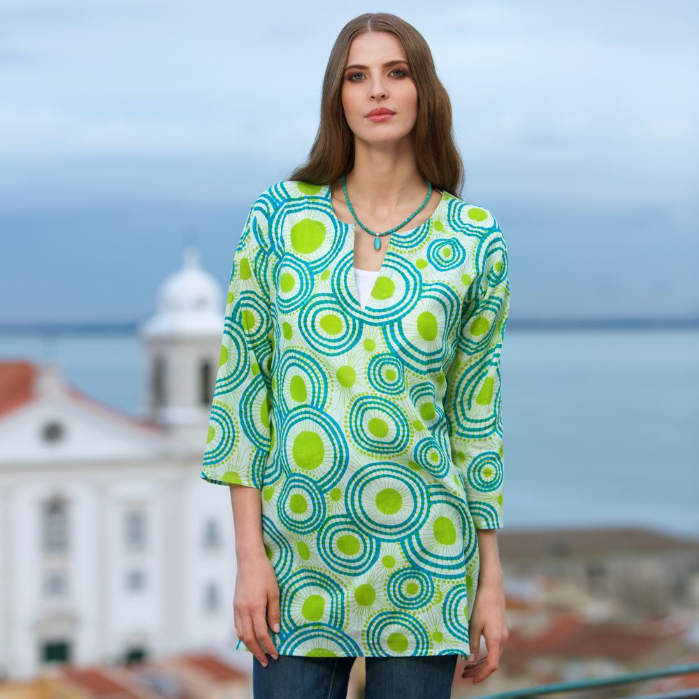 Indian Raindrop Tunic