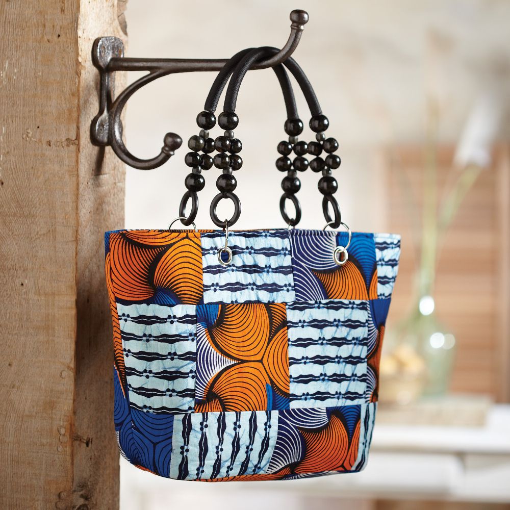 Ankara Sunrise Handbag