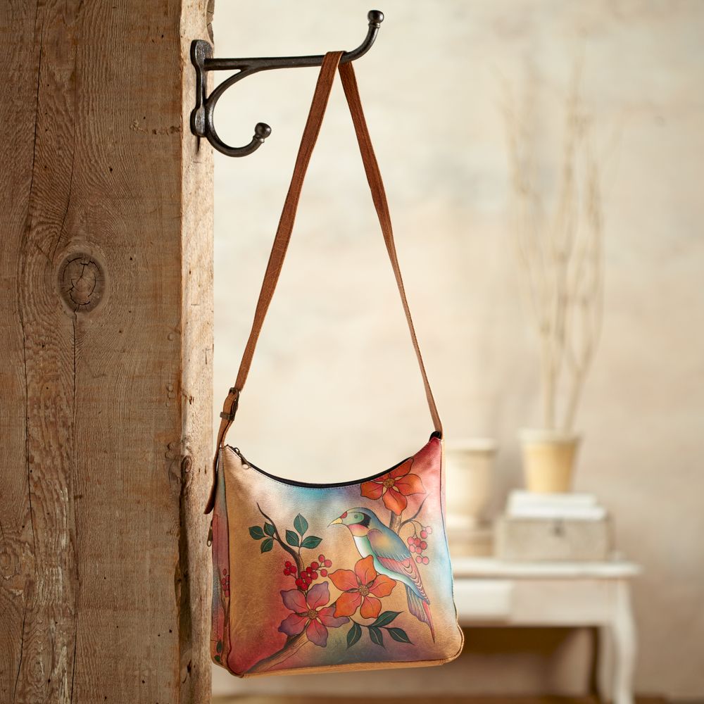 Gudavi Hand-painted Leather Bag