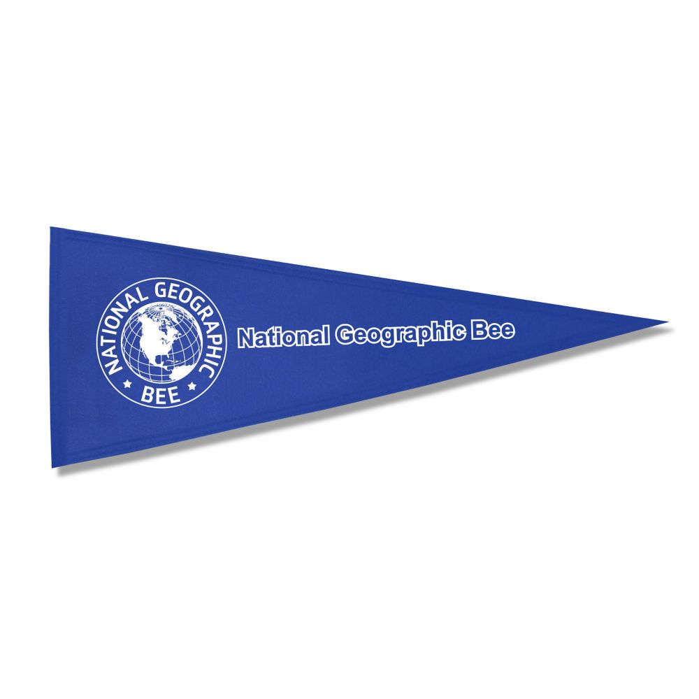 National Geographic Bee Pennant