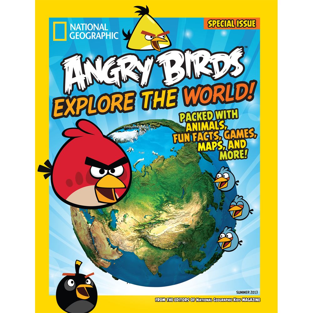National Geographic Angry Birds Explore the World Special Issue