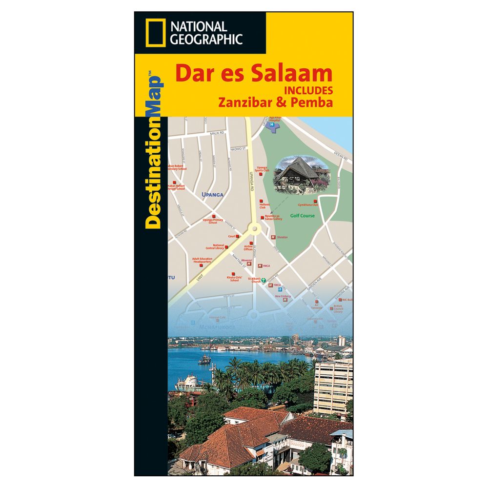Dar es Salaam Destination City Map 