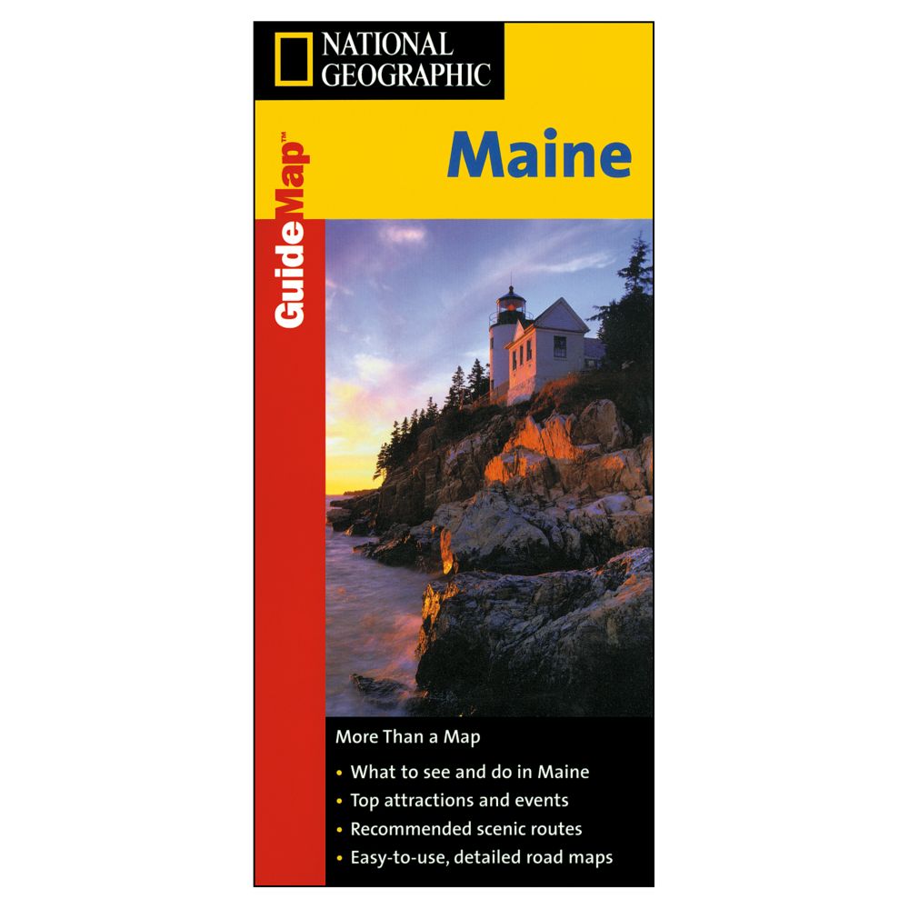 Maine Guide Map