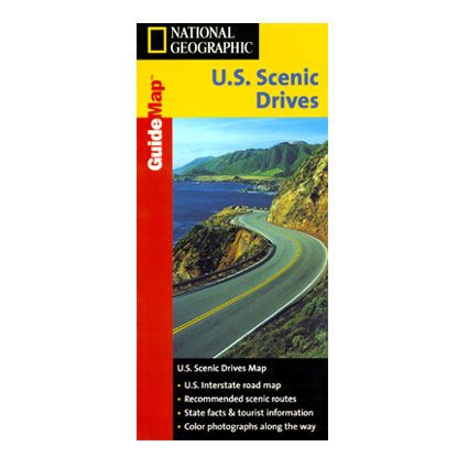Scenic Drives USA Guide Map