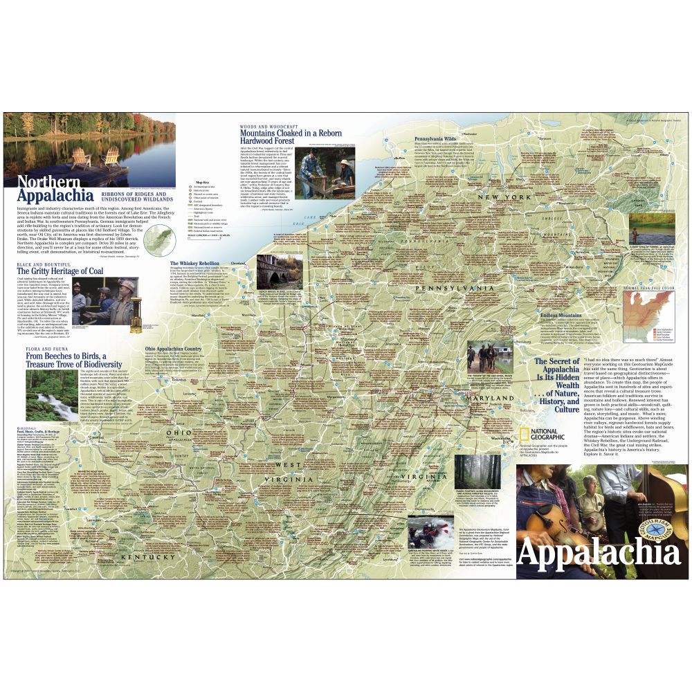 Geotourism Guidemap to Appalachia