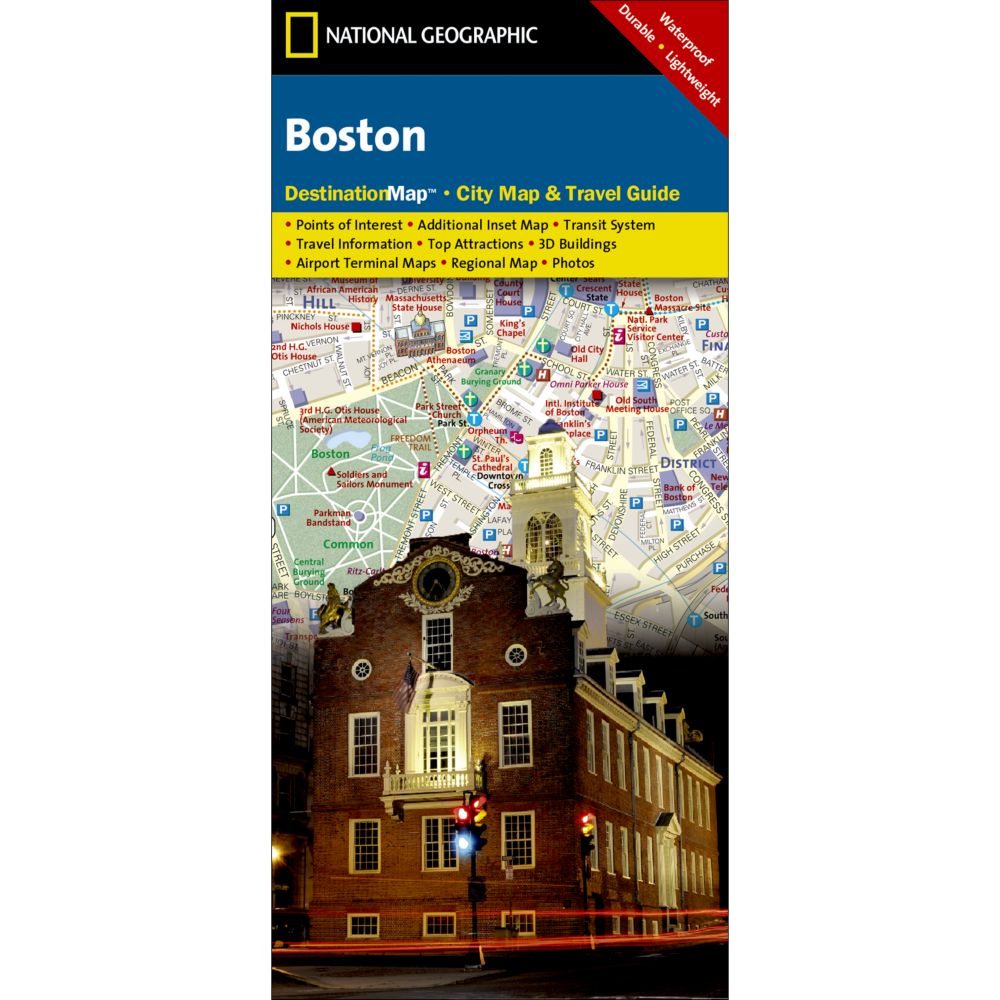 Boston Destination City Map