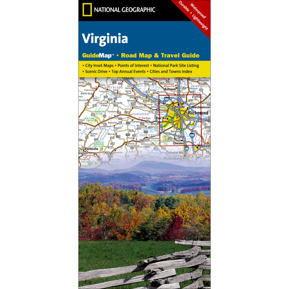 Virginia Guide Map 