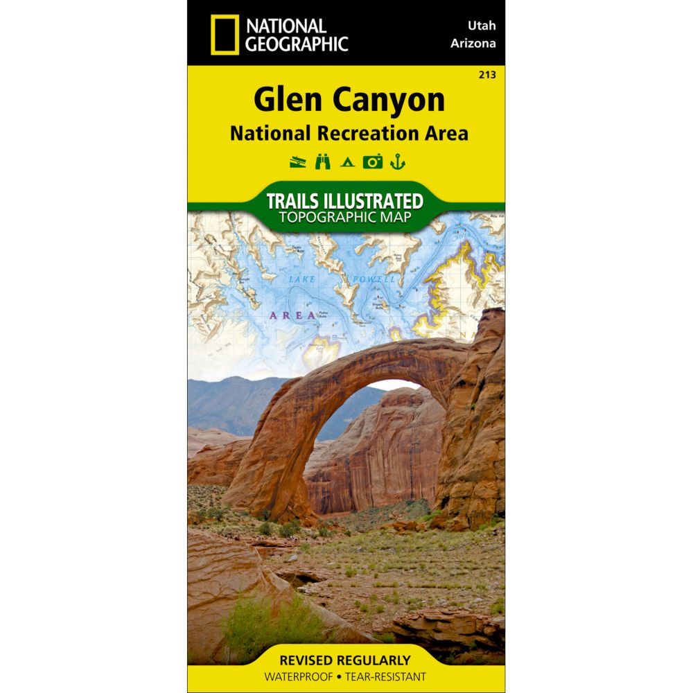 213 Glen Canyon, Rainbow Bridge Trail Map
