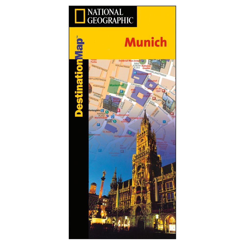 Munich Destination City Map
