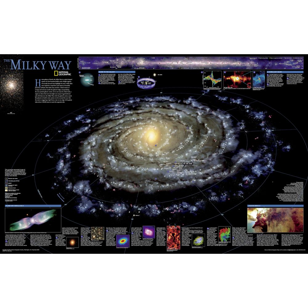 The Milky Way Map 