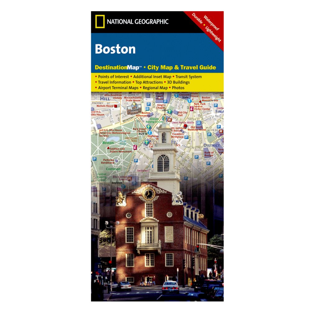 Boston Destination City Map-Old 
