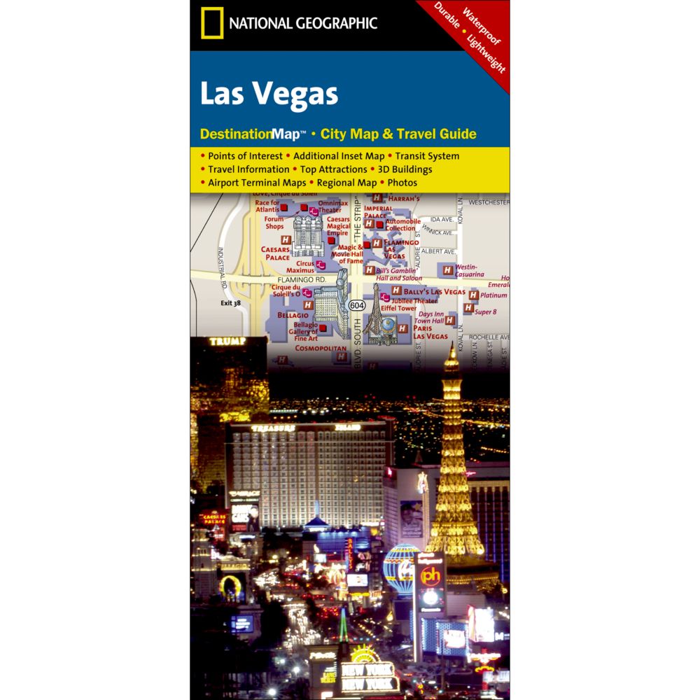 Las Vegas Destination City Map 