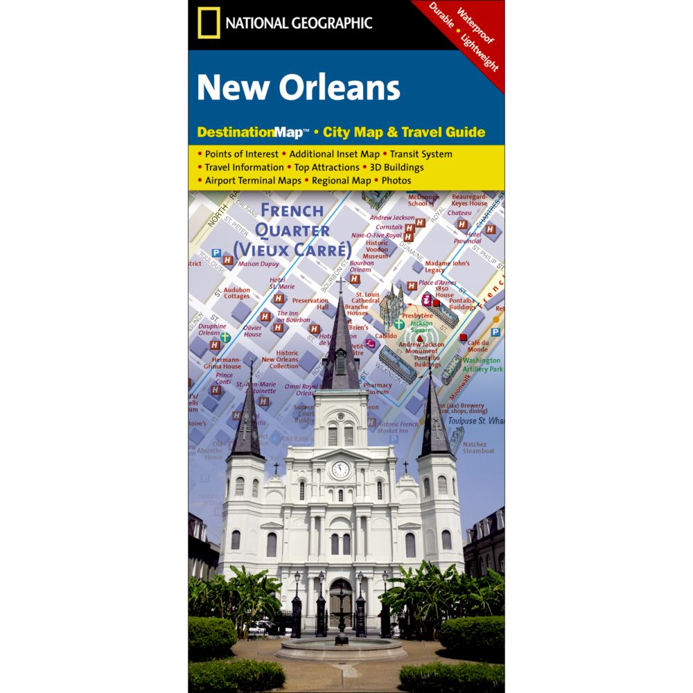 New Orleans Destination City Map 