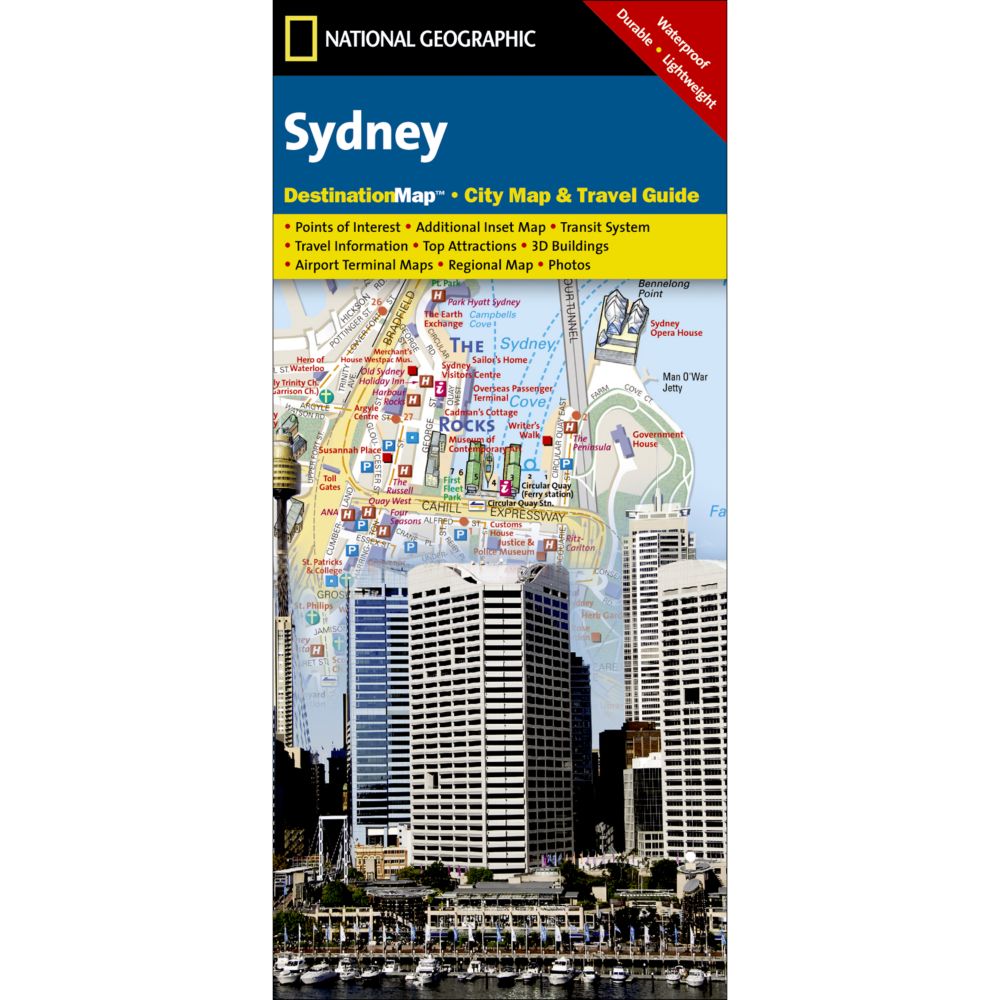 Sydney Destination City Map
