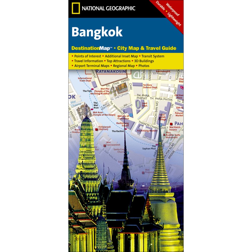 Bangkok Destination City Map