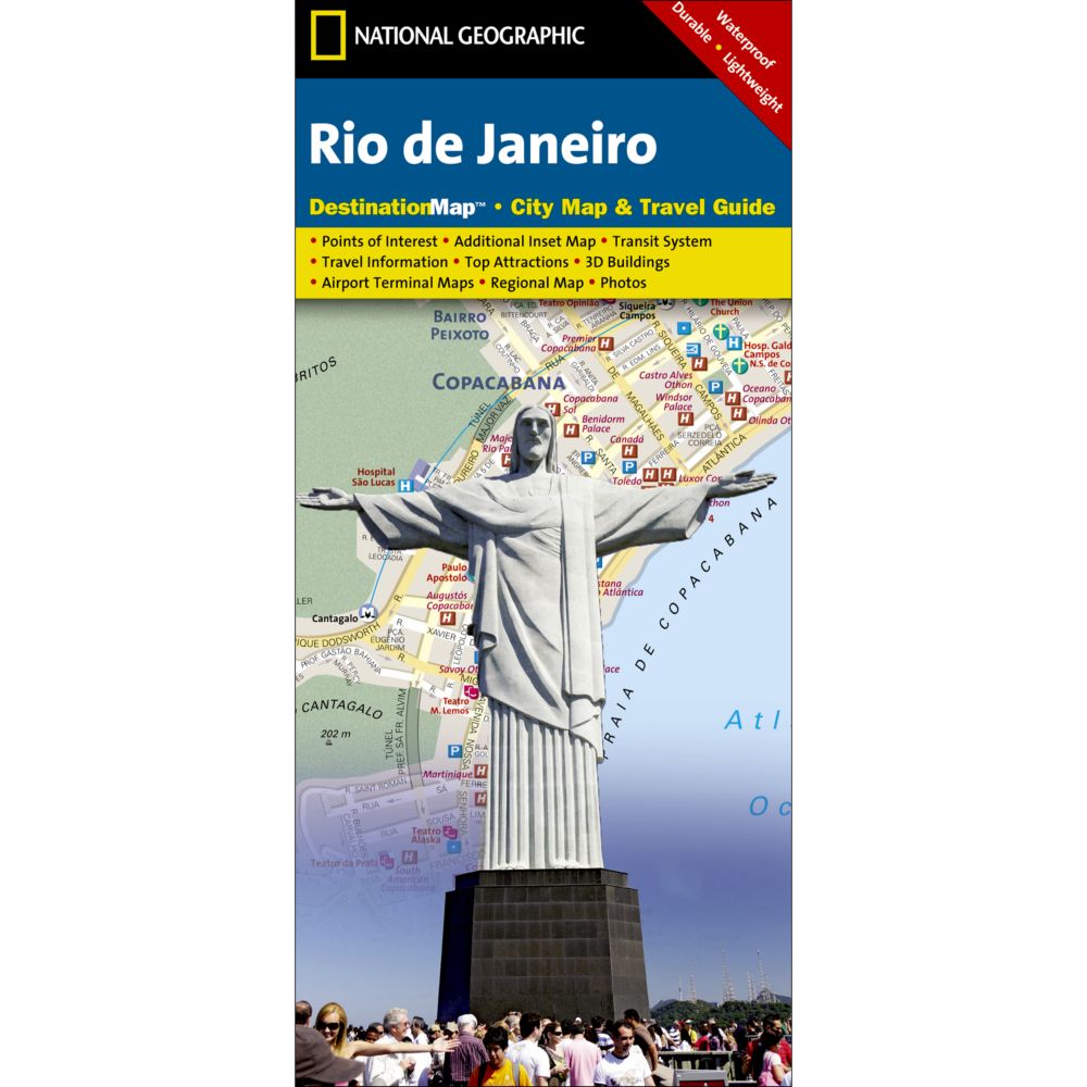 Rio De Janeiro Destination City Map