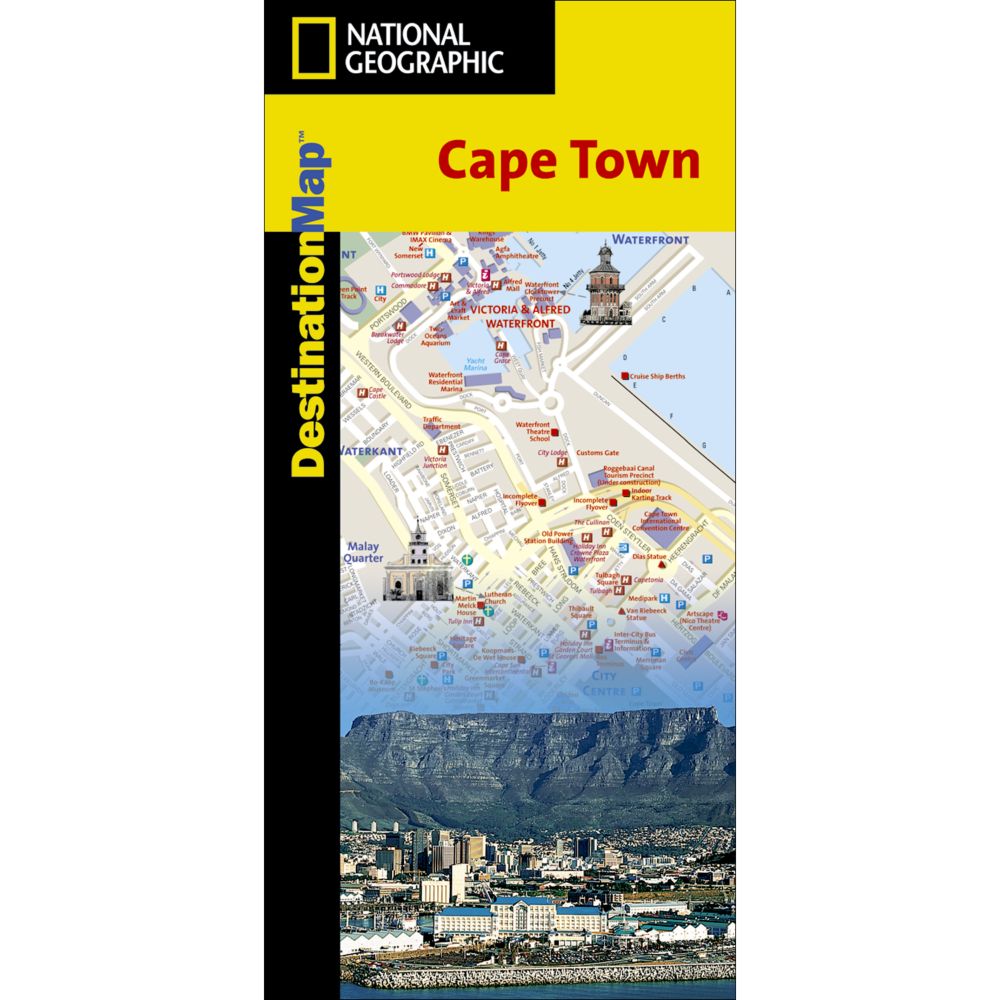 Cape Town Destination City Map