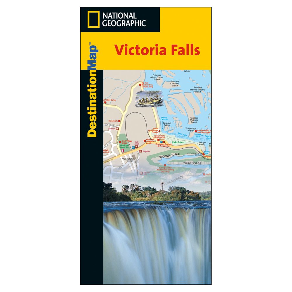Victoria Falls Destination City Map