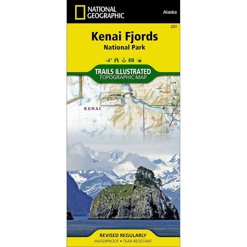 231 Kenai Fjords National Park Trail Map