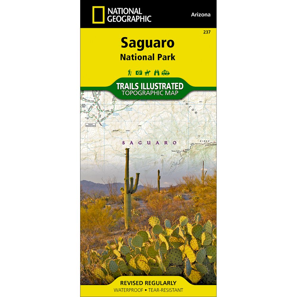 237 Saguaro National Park Trail Map