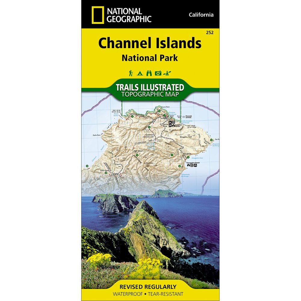 252 Channel Islands National Park Trail Map