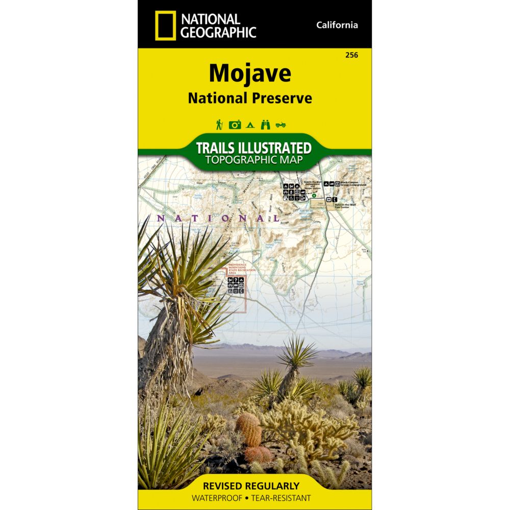 256 Mojave National Preserve Trail Map