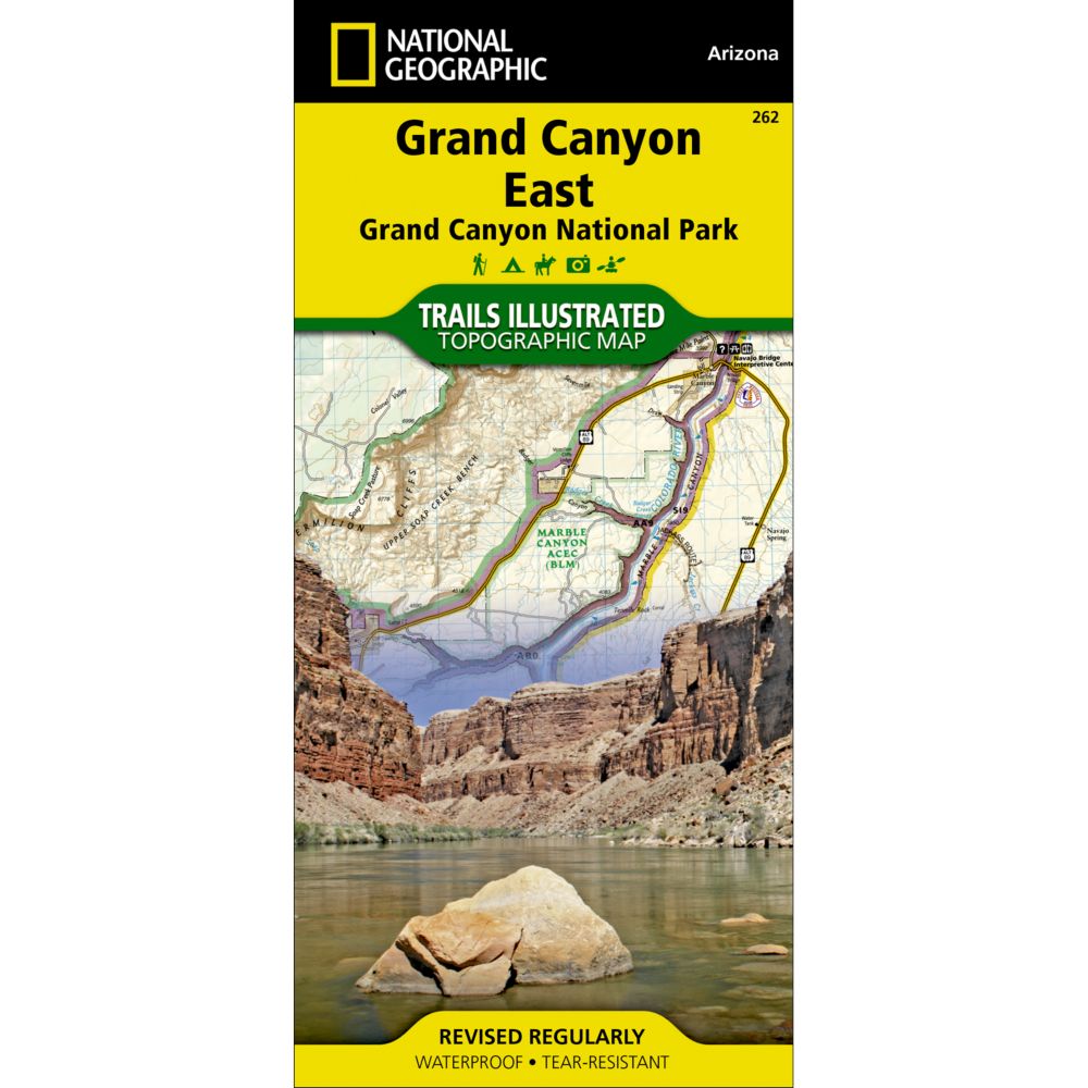 262 Grand Canyon East Trail Map