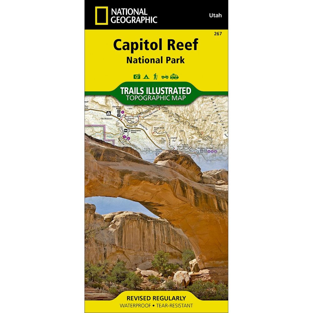 267 Capitol Reef National Park Trail Map