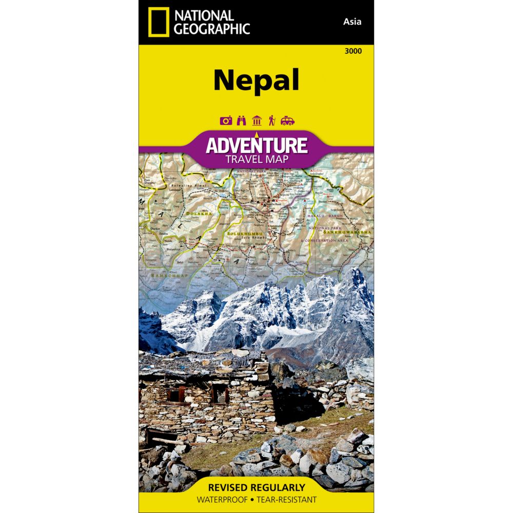 Nepal Adventure Map