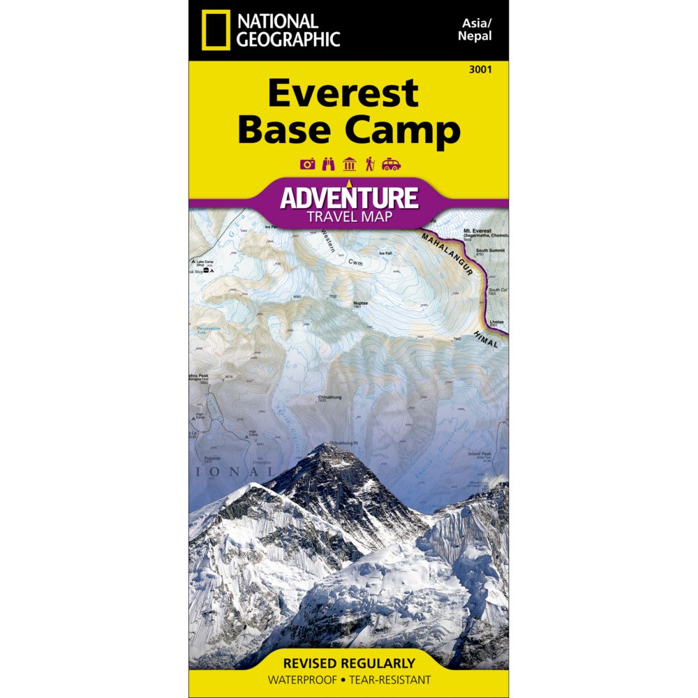 Everest Base Camp Adventure Map 