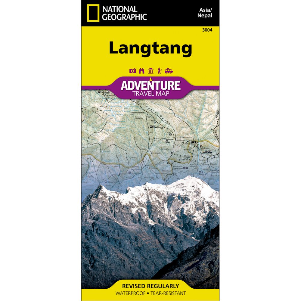 Langtang, Nepal Adventure Map