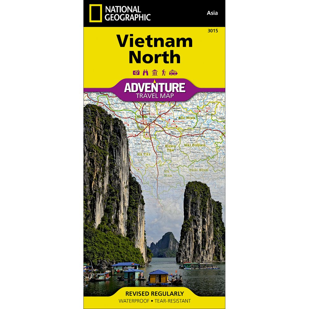 Vietnam, North Adventure Map