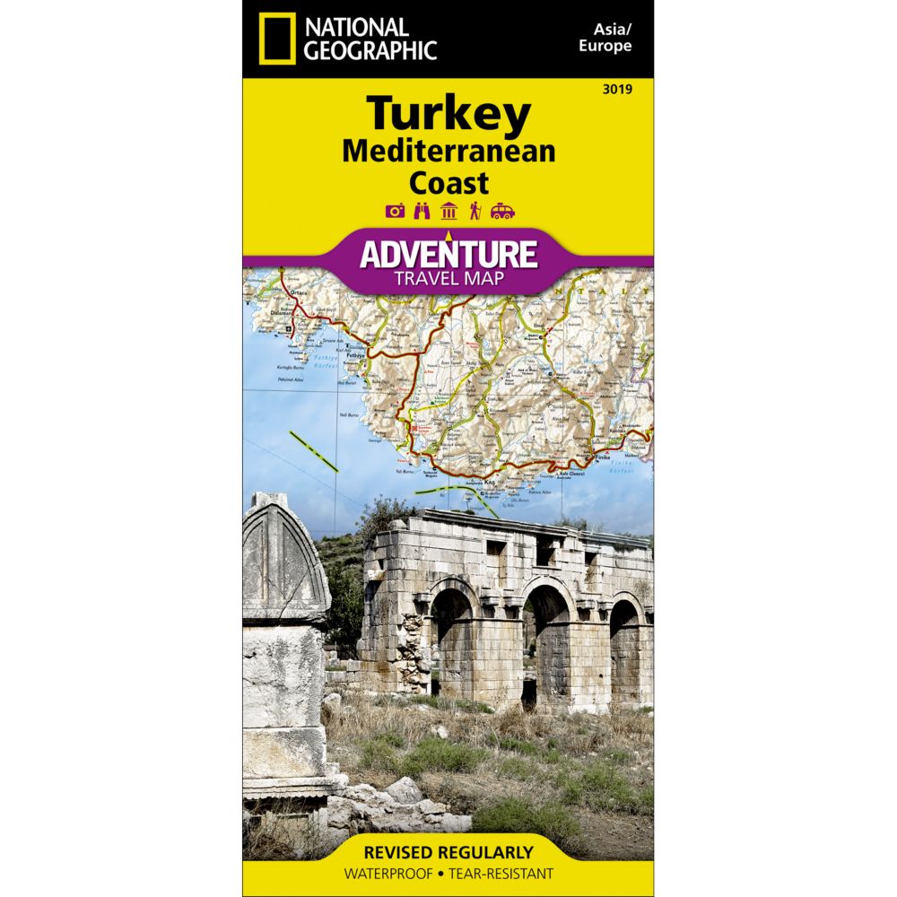 Turkey, Mediterranean Coast Adventure Map