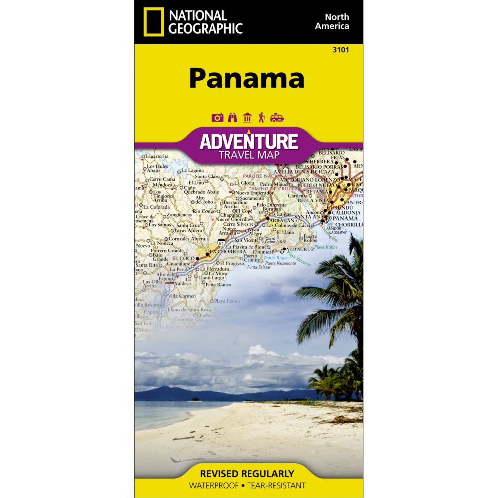 Panama Adventure Map