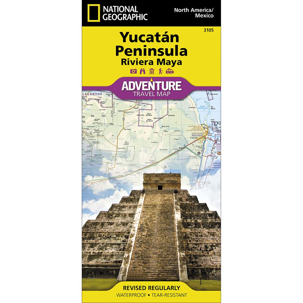 Northern Yucatan Peninsula / Maya Sites Adventure Map