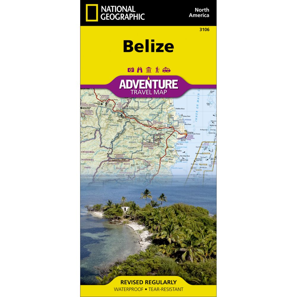 Belize Adventure Map