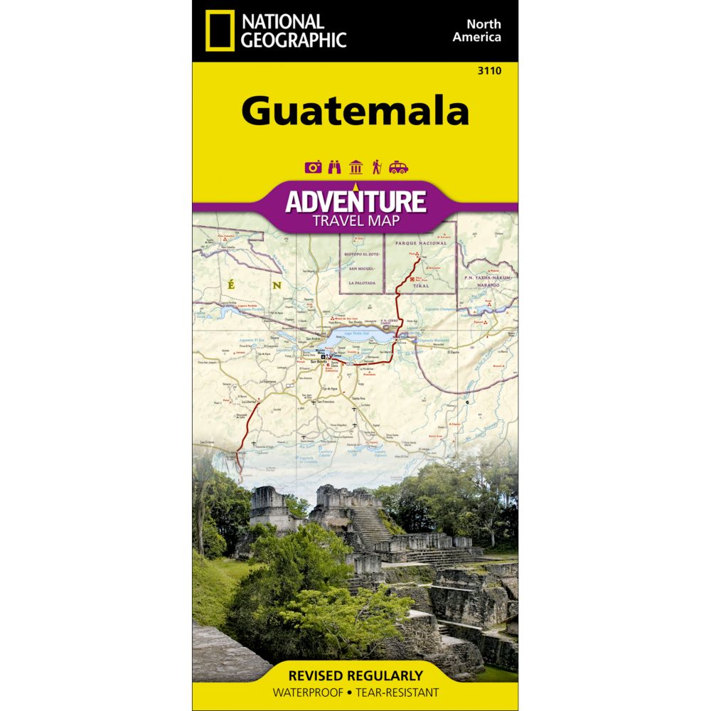 Guatemala Adventure Map