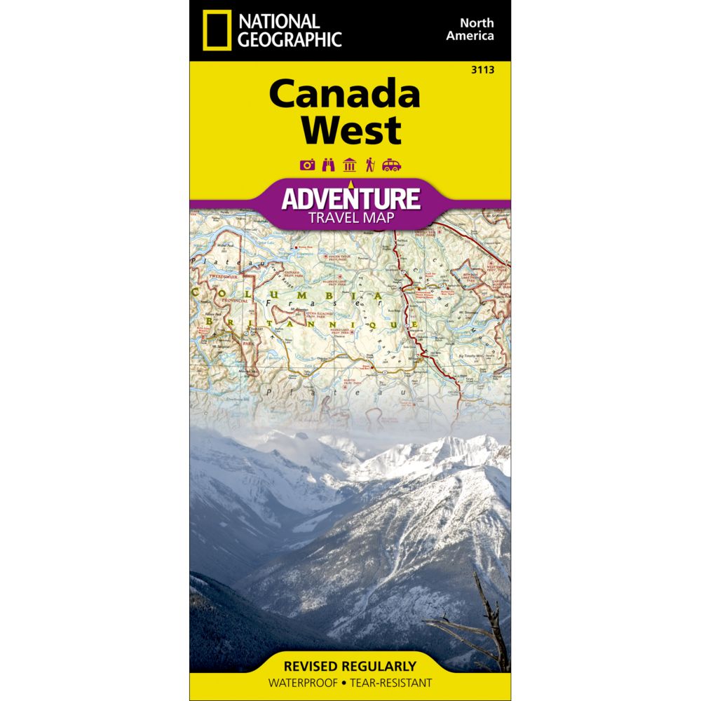 Canada West Adventure Map