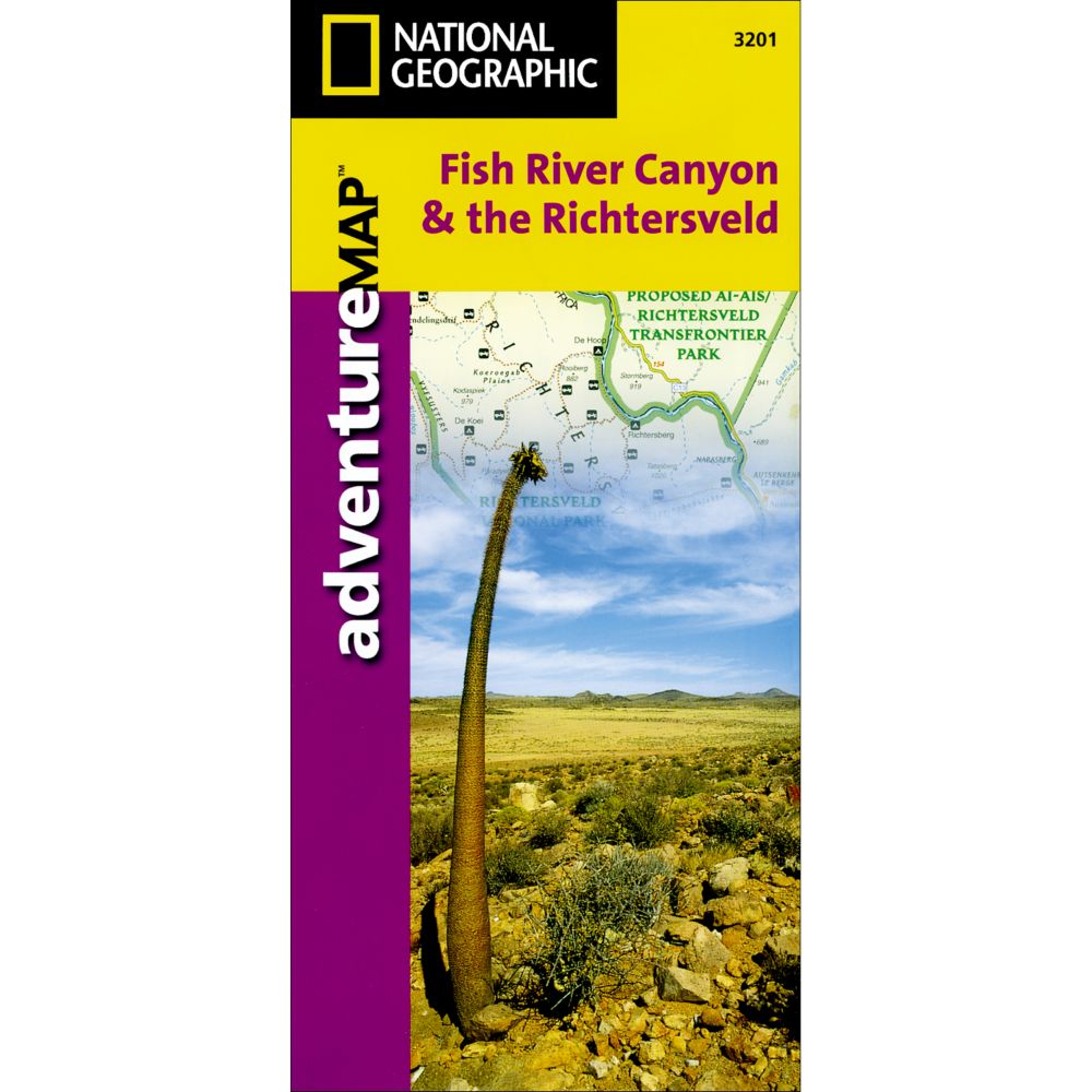 Fish River, South Africa and Namibia Adventure Map