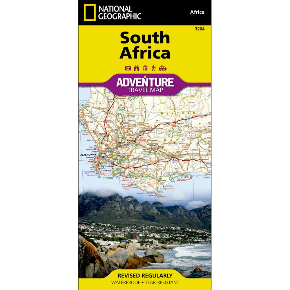 South Africa Adventure Map