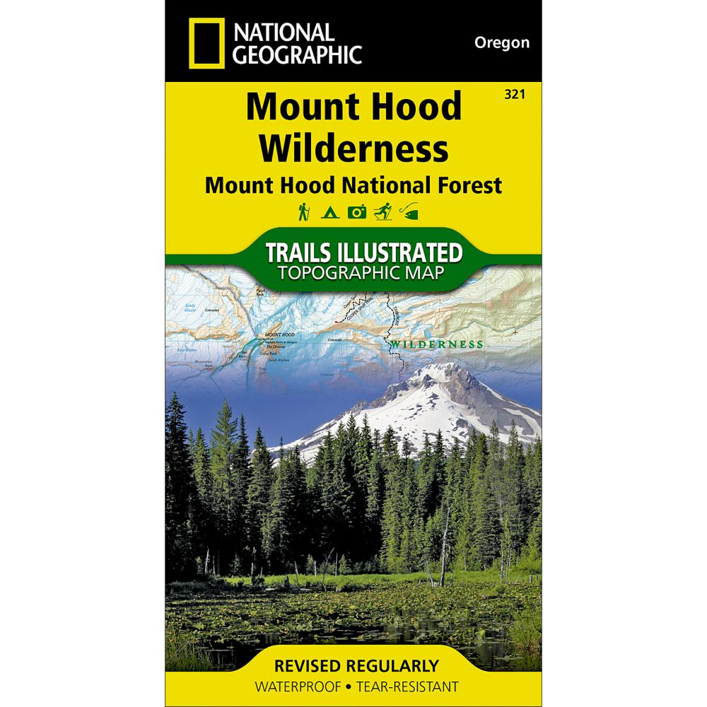 321 Mount Hood Wilderness Trail Map