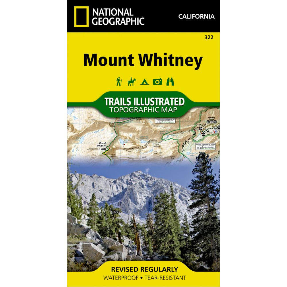 322 Mount Whitney Trail Map